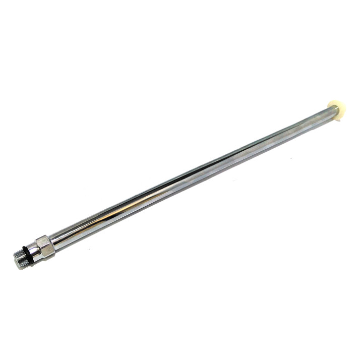 2x Tubo Testa Singola con Filettatura Maschio 5/8"