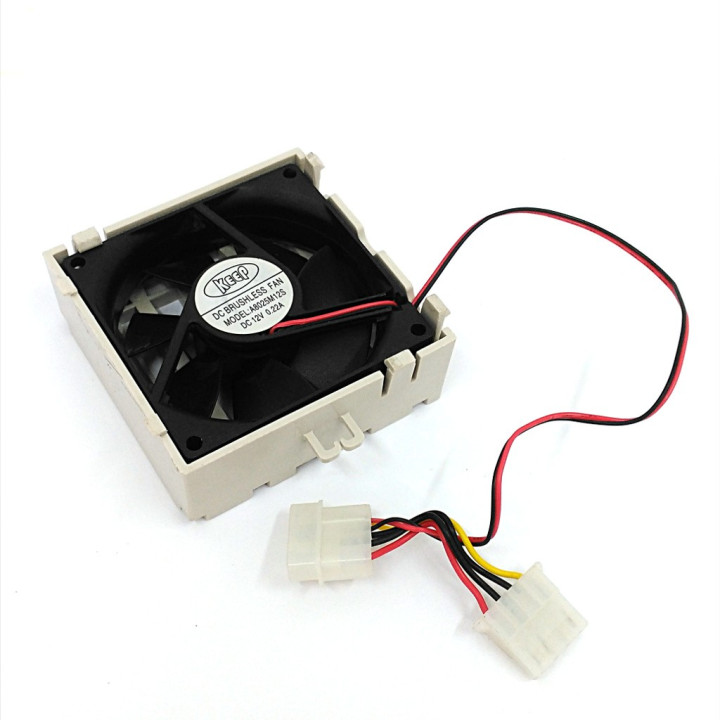 KEEP A8025M12S - Ventola di Raffreddamento con Copriventola DC 12V 0.22A