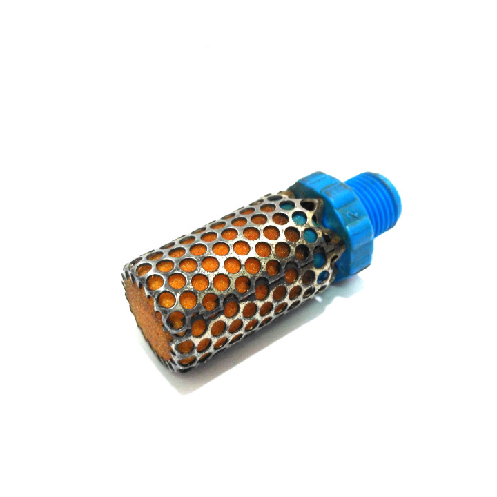 2x Silenziatore di Regolazione Della Pressione per Aria Compressa in Plastica