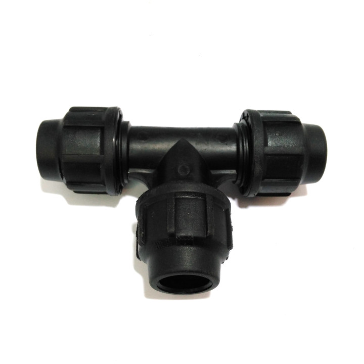 KIWA - Raccordo a T Femmina in Plastica 22x3/4" 10Bar