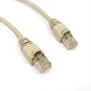 OEM - Cavo di Rete Ethernet Categoria 5/E - Tipo 24AWGX4P - Lunghezza Mt. 3 - Grigio