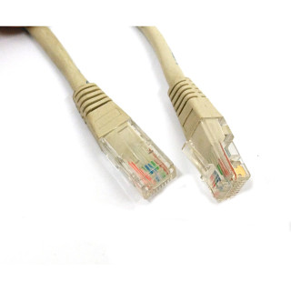 OEM - Cavo di Rete Ethernet Categoria 5/E - Tipo 24AWGX4P - Lunghezza Mt. 3 - Grigio