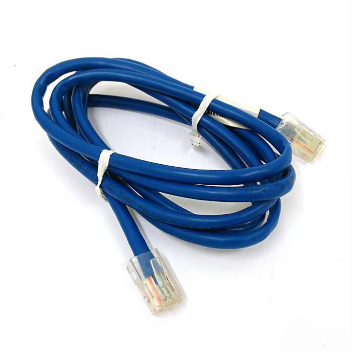 OEM - Cavo di Rete Ethernet Categoria 5/E - Tipo 24AWG - Lunghezza Mt. 1.40 - Blu