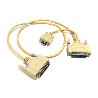 Cavo di Divisione da Cavo Seriale a Parallelo 3 Connettori - 89cm