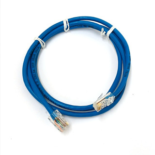 OEM - Cavo di Rete Ethernet Categoria 5/E - Tipo 24AWG - Lunghezza Mt. 1.50 - Blu