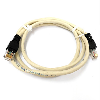 OEM - Cavo di Rete Ethernet Categoria 5/E - Tipo AWG24/7 - Lunghezza Mt. 1 - Bianco