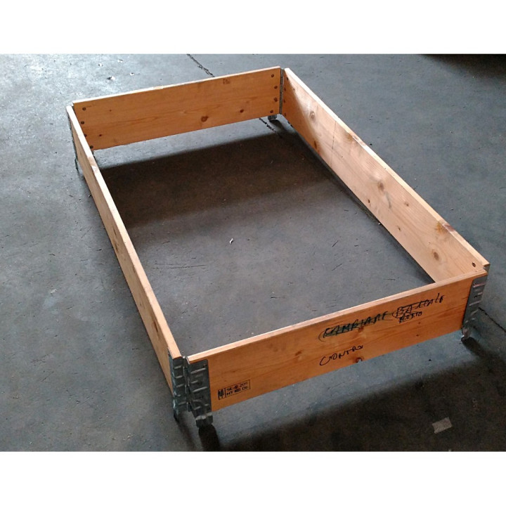 FITOK SE-P209 - Spalliera/Paretali-Collari per Pallet a 6 Cerniere - 120x80cm