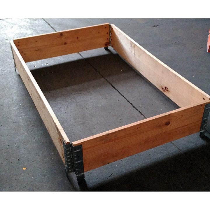 FITOK LV-012 - Spalliera/Paretali-Collari per Pallet a 6 Cerniere - 120x80cm