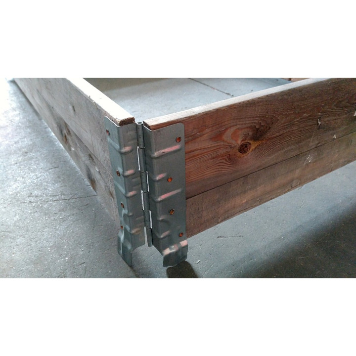 FITOK - Spalliera/Paretali-Collari per Pallet a 6 Cerniere - 120x80cm