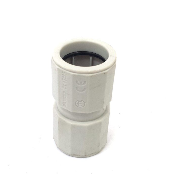 GEWISS DX43025 - 3x Raccordo a Tubo Dritto IP65 - Grigio