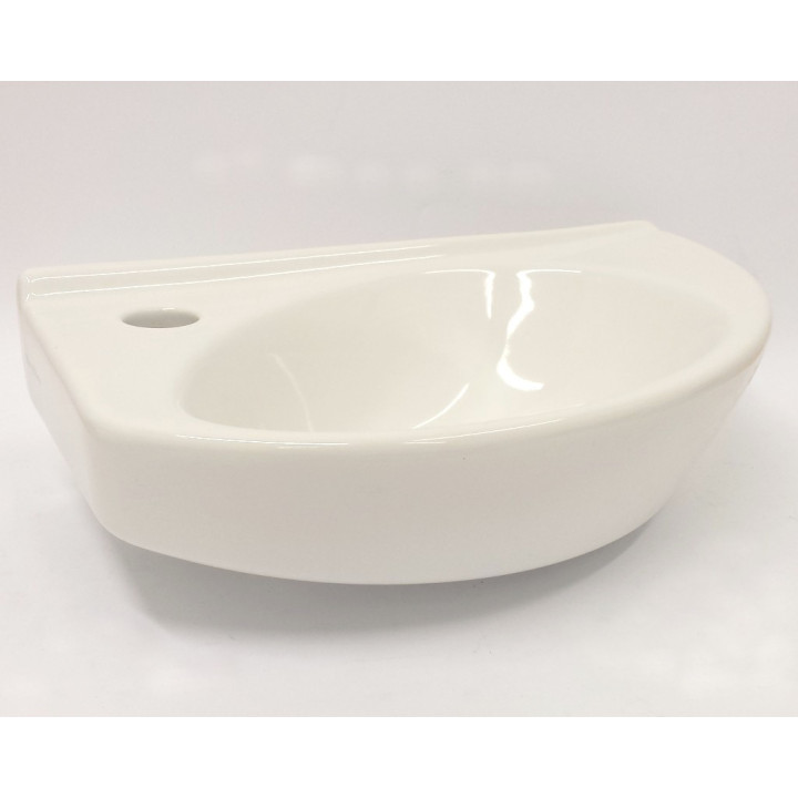 VILLEROY & BOCH 7302 4R R1 - Lavamani Compatto Ceramic Plus - Bianco Alpino