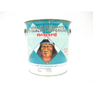 Neoard SMALTO BRILLANTE di Qualità Superiore BLU MEDIO 4L