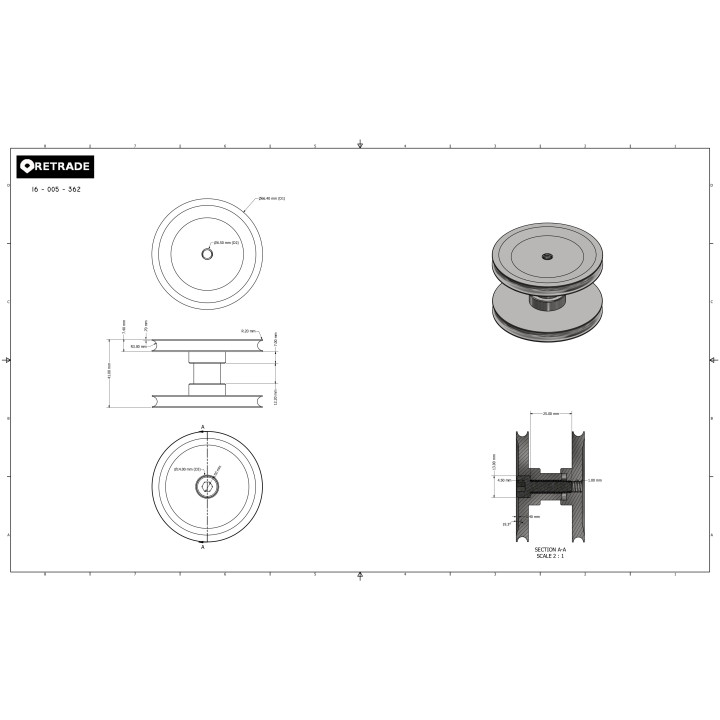 Puleggia Doppia - OEM