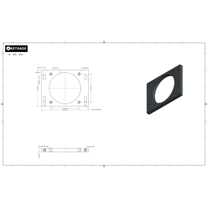 Flangia di Supporto per Cuscinetti - OEM