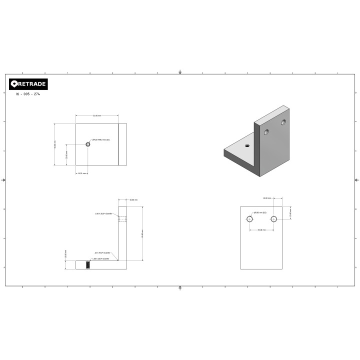 Staffa a Supporto a L - OEM