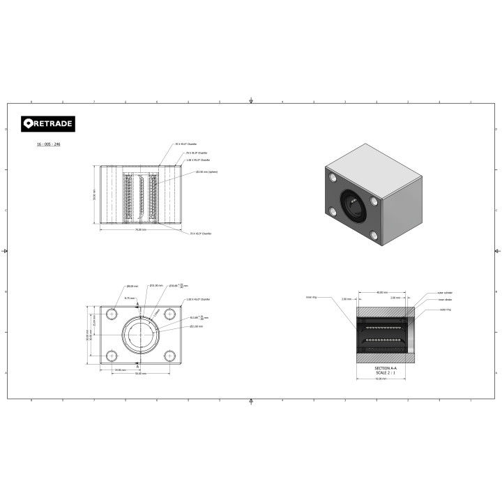 OEM - Cuscinetto Lineare
