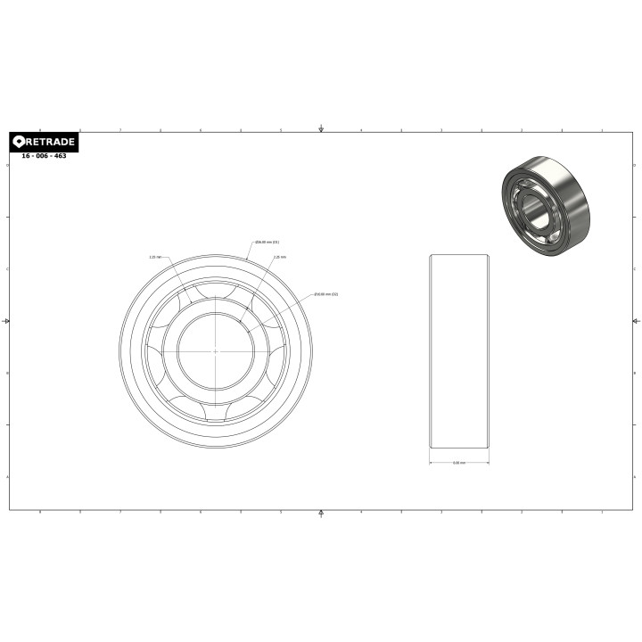 CNC 3D -  Cuscineti a Sfere