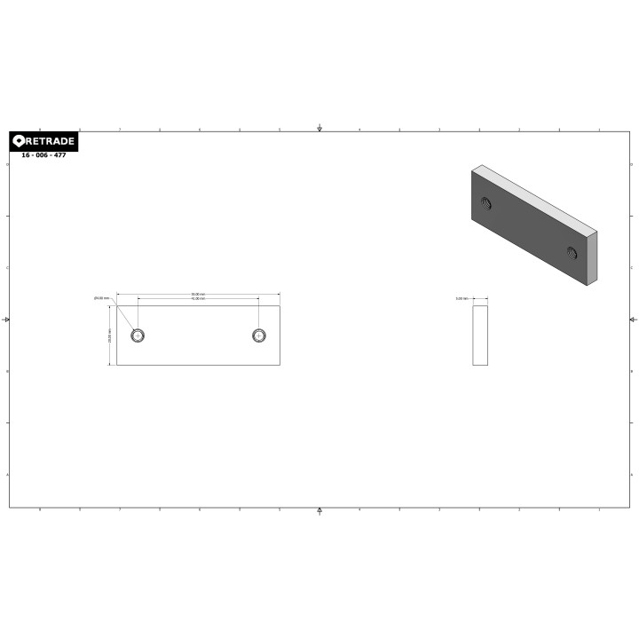 CNC 3D - scatola di derivazione elettrica in metallo