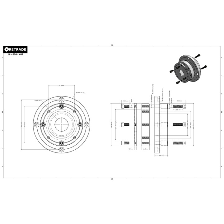 CNC 3D - scatola di derivazione elettrica in metallo
