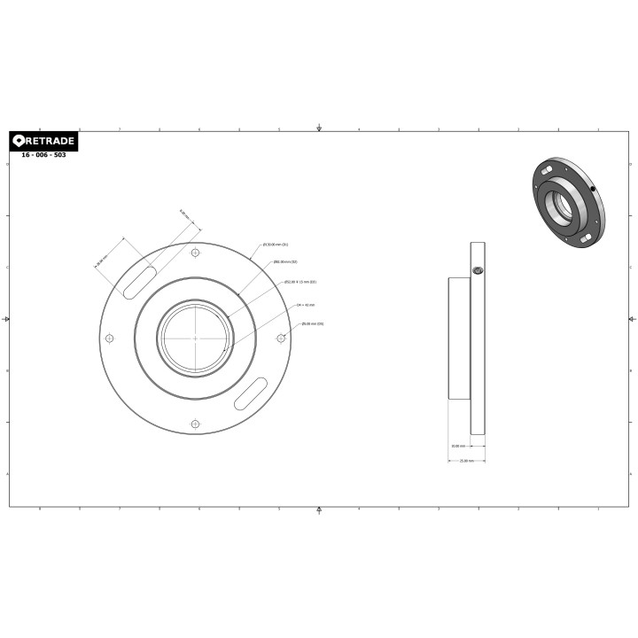 CNC 3D - scatola di derivazione elettrica in metallo