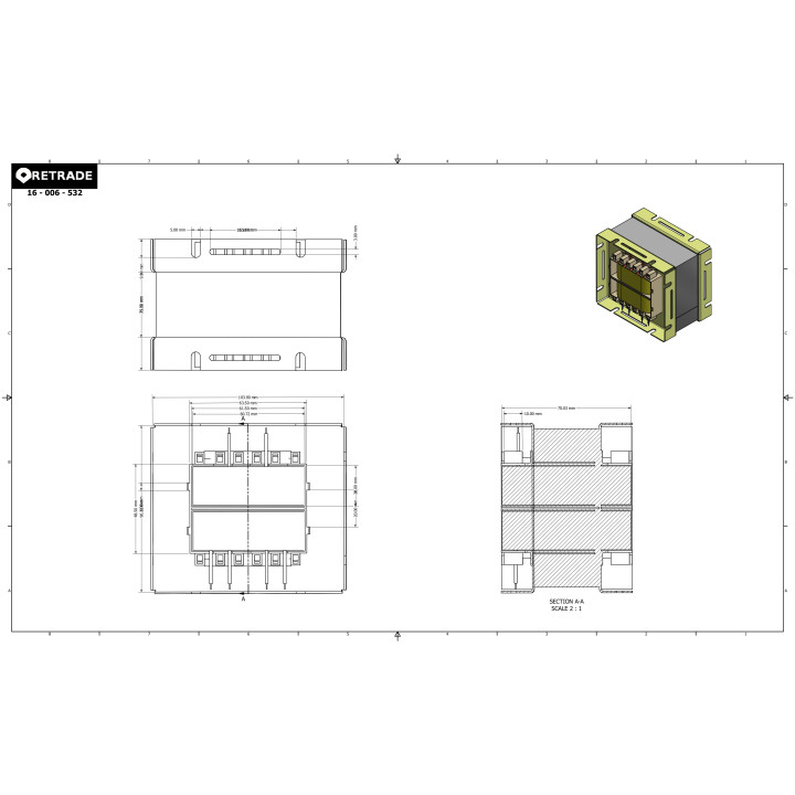 CNC 3D - Trasformatore Monofase 24VDC