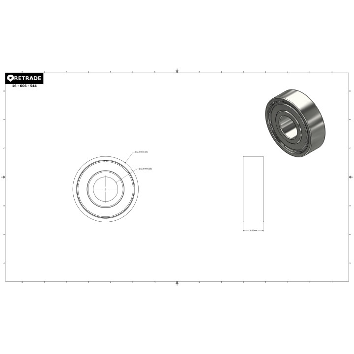 CNC 3D -  Cuscineti a Sfere