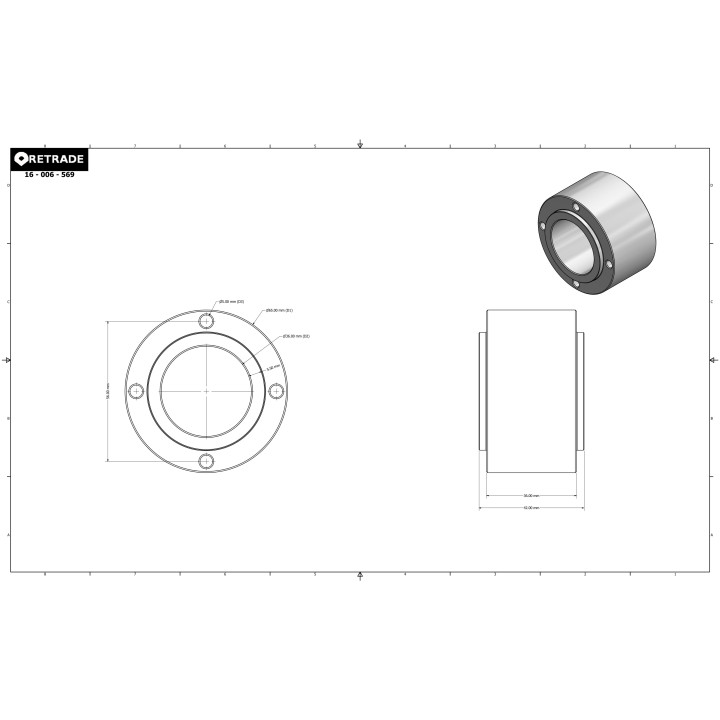 CNC 3D - scatola di derivazione elettrica in metallo