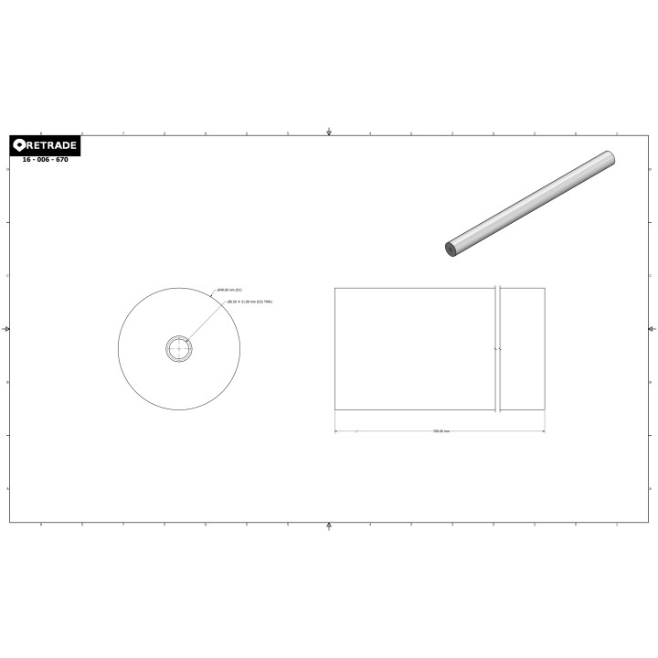 CNC 3D - Albero in Acciaio