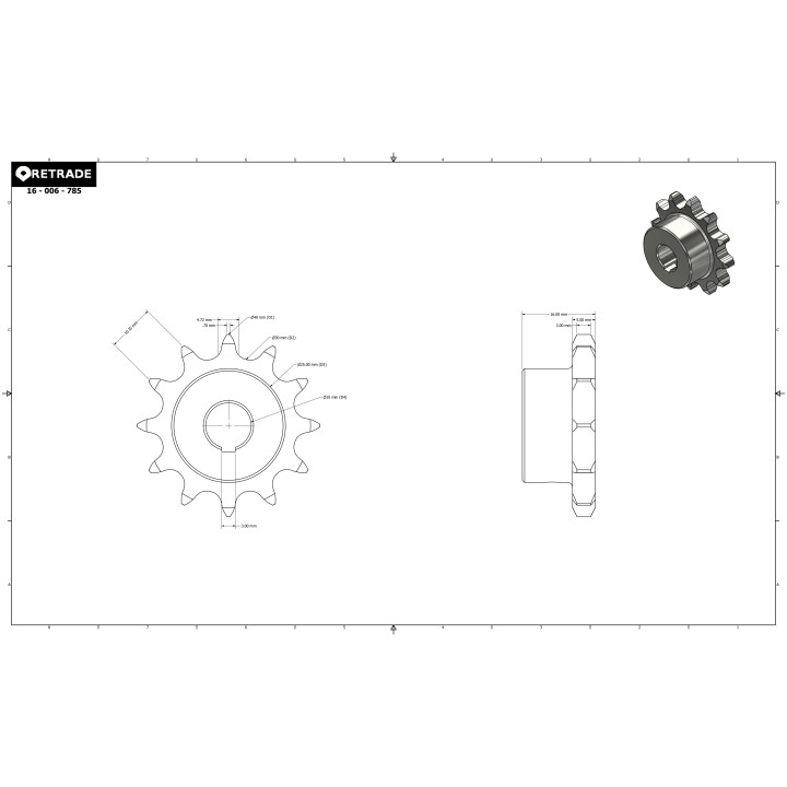 CNC 3D - Staffa di Supporto a L