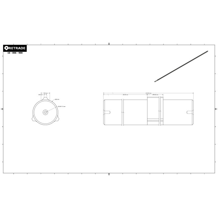 CNC 3D - Albero di Trasmissione per Guide Lineare