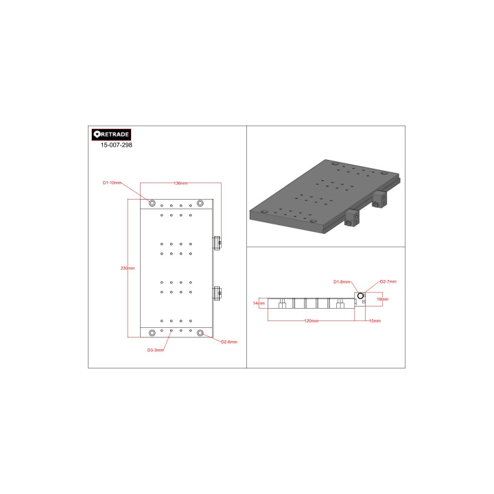 CNC 3D - Sportello Fovato di Ispecione