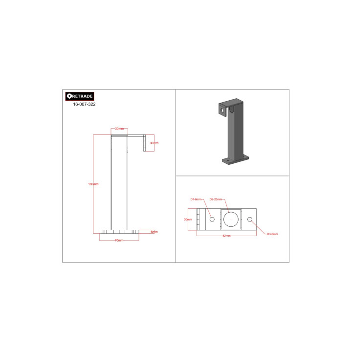 CNC 3D - Supporto per Albero