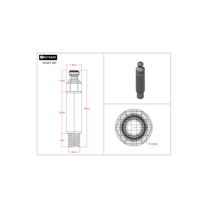 CNC 3D - 5x Ugello per Ingrassaggio