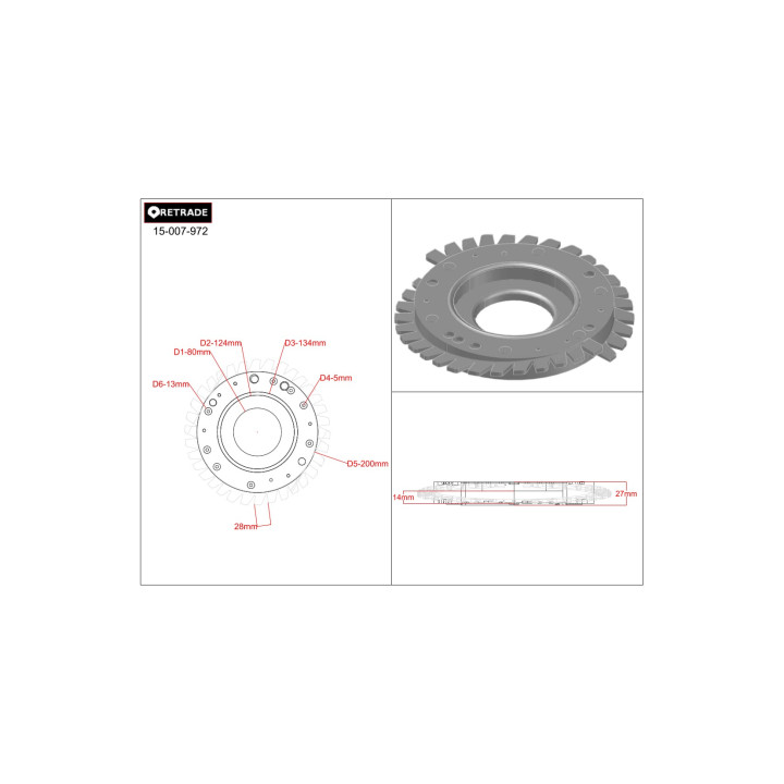 CNC 3D - Lama Circolare Ellittico