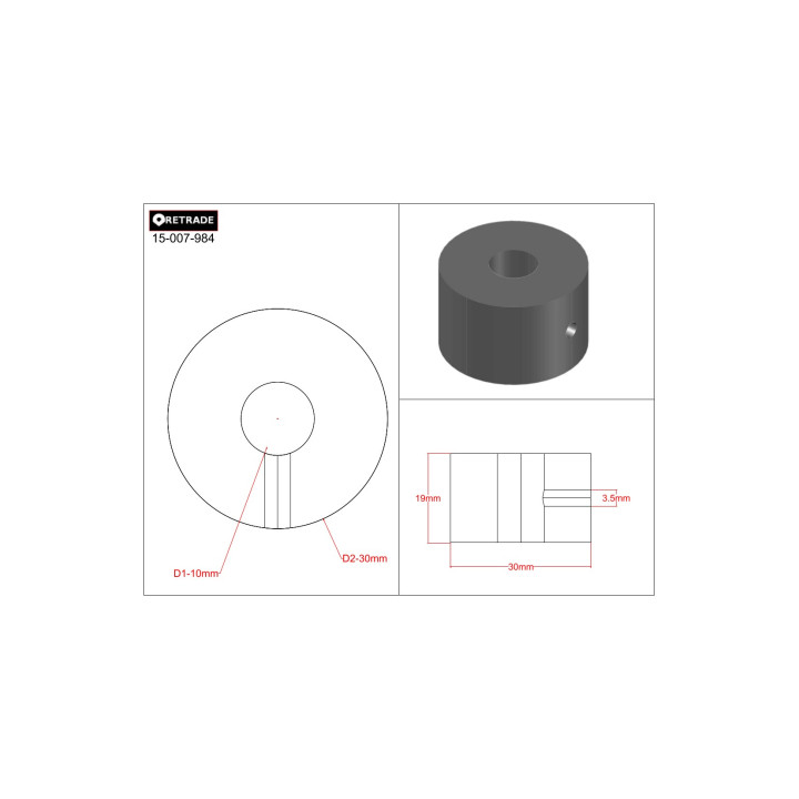 CNC 3D - Ruota in Acciaio