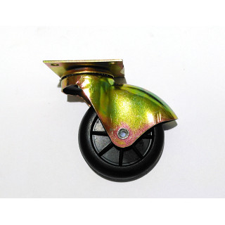 Wheel to Cart 45x12mm con Piastra da 37x37mm