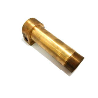 CNC 3D - Tubo Prolunga Tronchetto Ottone Giallo Filettato