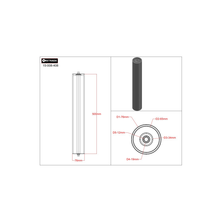 CNC 3D - Rullo di Ricambi - SIOM