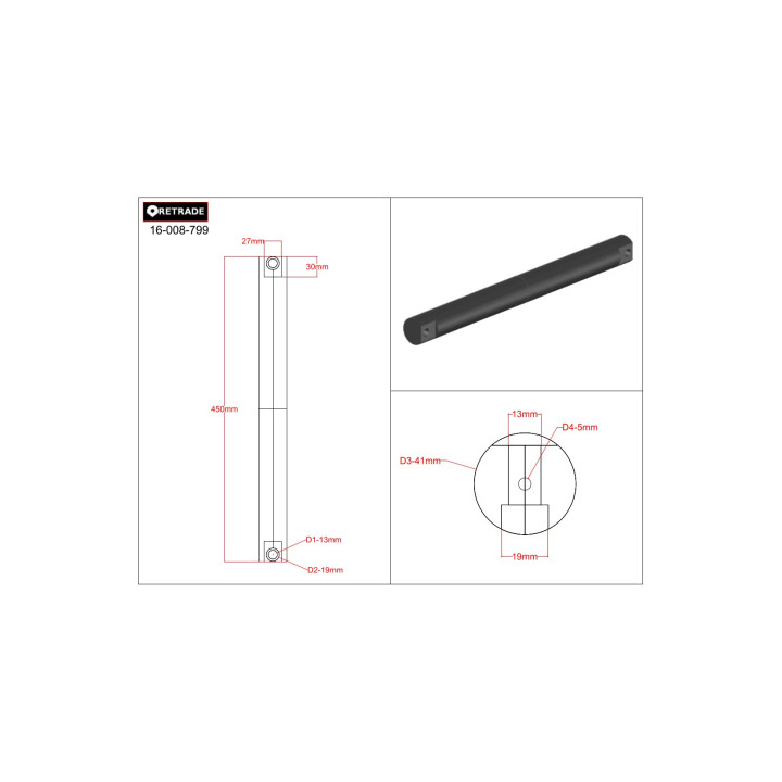 CNC 3D - Albero in Acciaio