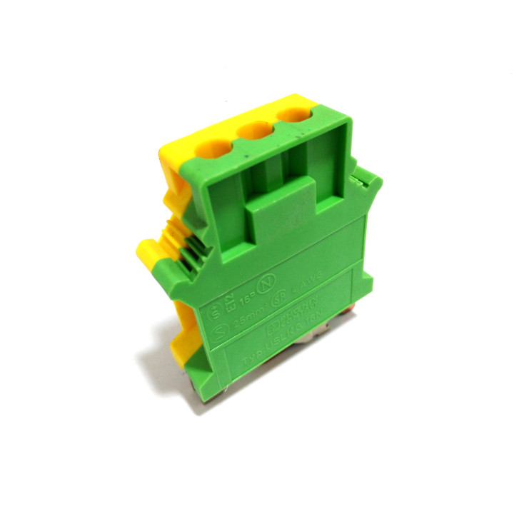 PHOENIX CONTACT USLKG-16N - 2x Morsetti Modulari di Terra 25mmq 4AWG