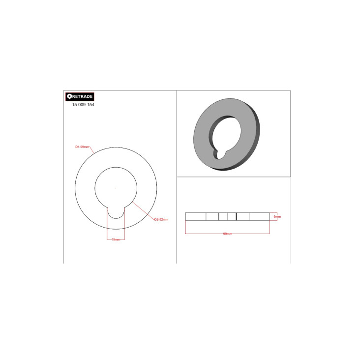 CNC 3D - Distanziale