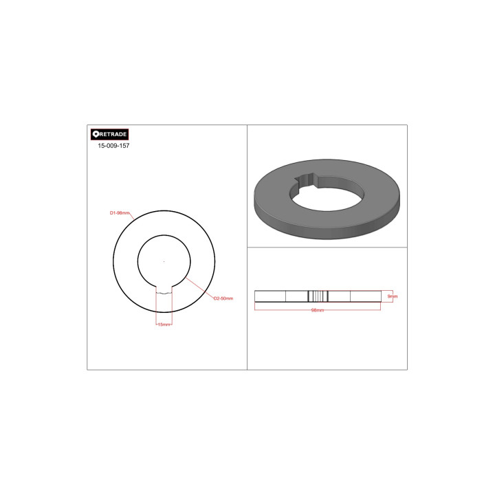 CNC 3D - Distanziale