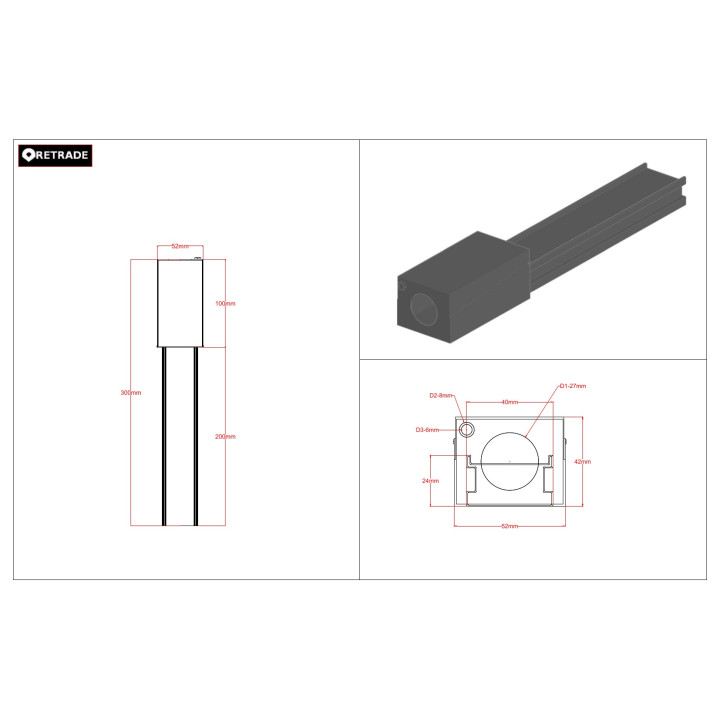 CNC 3D - Scatola Derivazione in Metallo