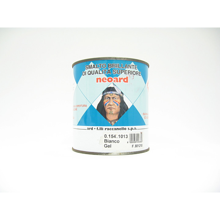 Neoard SMALTO BRILLANTE di Qualità Superiore BIANCO GEL 750ml