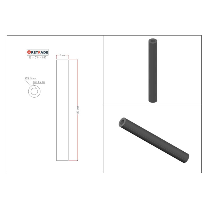 CNC 3D - Albero in Acciaio