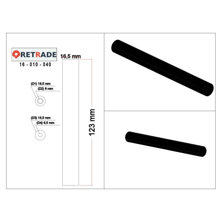 CNC 3D - Albero in Acciaio