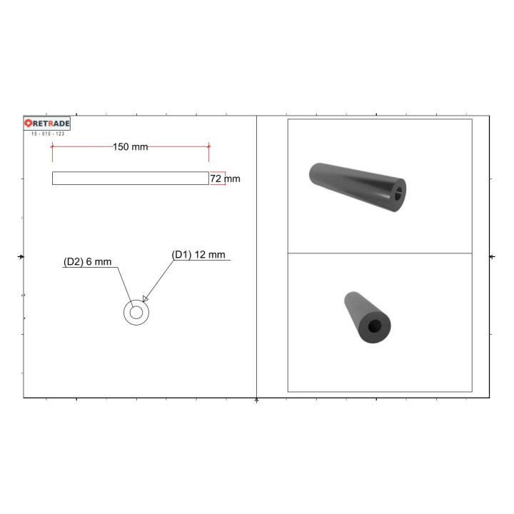 CNC 3D - Albero in Acciaio