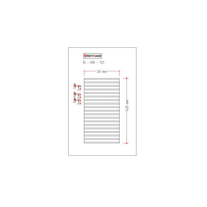 CNC 3D - Cinghia Dentata 42cm
