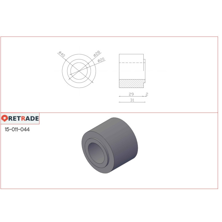CNC 3D - Rondelle e Distanziatori in Acciaio