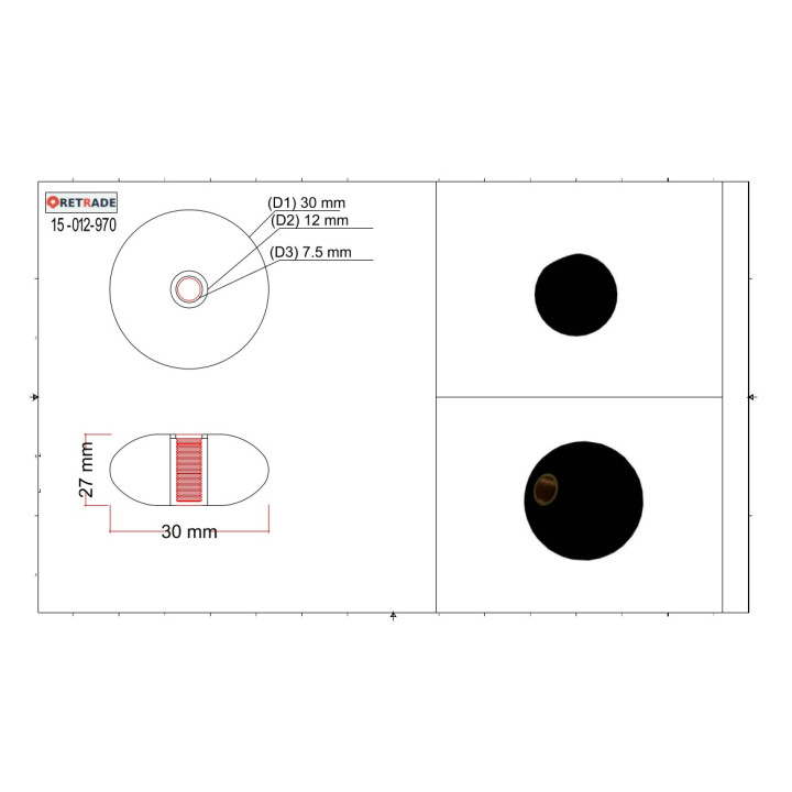 CNC 3D - Pomelli Sferici
